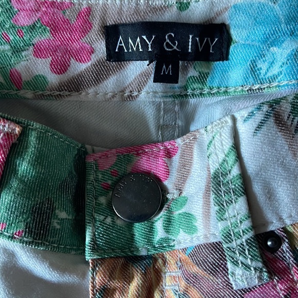 Amy & Ivy tropical pants - Picture 4 of 6